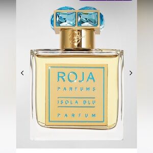 Roja Parfums Isola Blu with Gold and Blue Accents